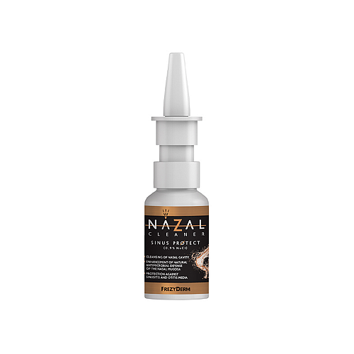Frezyderm Nazal Cleaner Sinus Protect (0.9% NaCl) για Ιγμορίτιδα από 3 Ετών Ρινικό Σπρέι με Θαλασσινό Νερό για Όλη την Οικογένεια 30ml