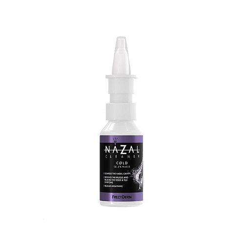 Frezyderm Nazal Cleaner Cold (2.2% NaCl) από 6 Ετών Ρινικό Σπρέι με Θαλασσινό Νερό για Όλη την Οικογένεια 30ml