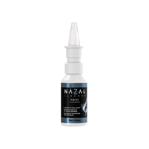 Frezyderm Nazal Cleaner Moist (0.9% NaCl) από 3 Ετών Ρινικό Σπρέι με Θαλασσινό Νερό για Όλη την Οικογένεια 30ml