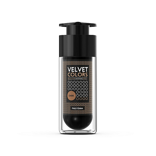 Frezyderm Velvet Colors Dark Make-up Ιδανικής Χρωματικής Κάλυψης, 30ml
