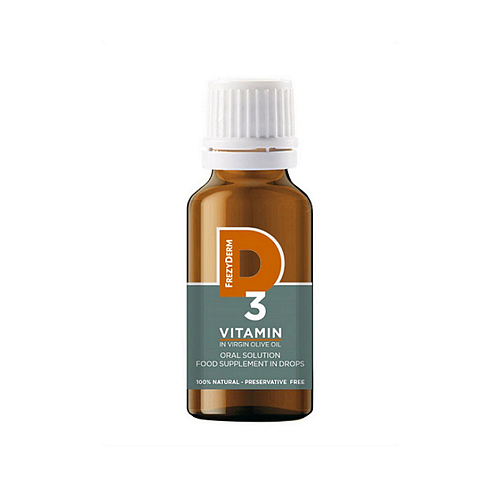 Frezyderm Vitamin D3 Βιταμίνη για Ενίσχυση του Ανοσοποιητικού & την Υγεία των Οστών 200iu 20ml