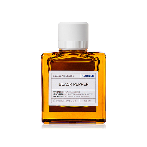Korres Black Pepper, Cashmere & Lemonwood Eau de Toilette 50ml