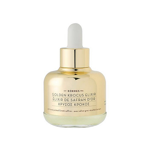 Korres Χρυσός Κρόκος Ενυδατικό & Αντιγηραντικό Serum Προσώπου με Πεπτίδια & Υαλουρονικό Οξύ για Αποτοξίνωση & Λάμψη 30ml