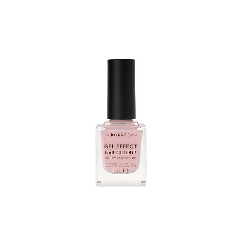 Korres Gel Effect Gloss Βερνίκι Νυχιών Μακράς Διαρκείας 5 Candy Pink 11ml