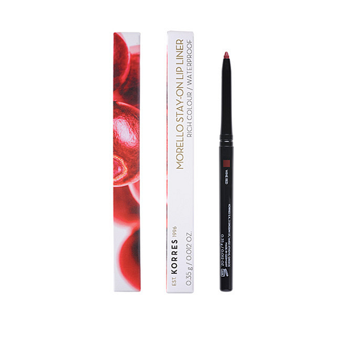 Korres Μorello Stay On Lip Liner 03 Wine Red