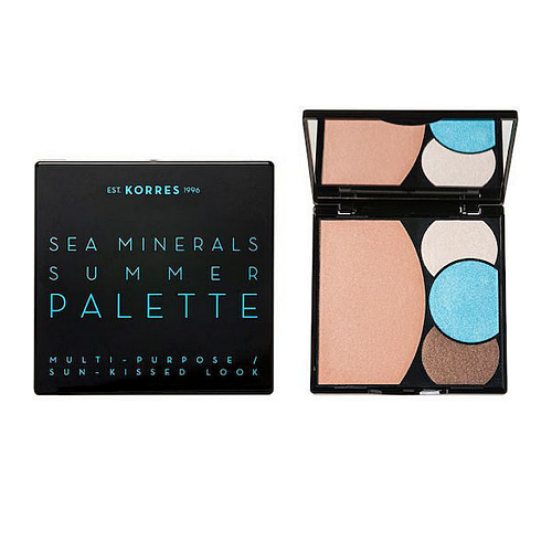 Korres Sea Minerals Summer Παλέτα Μακιγιάζ για Πρόσωπο & Μάτια Blue Waters 13gr