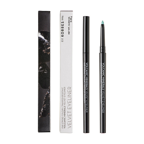 Korres Volcanic Mineral Velvet Eyeliner Long Lasting Μολύβι Ματιών 35 Vanilla Mint