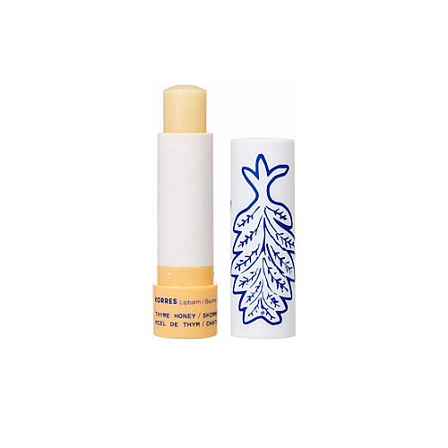 Korres Lip Balm για Σκασμένα Χείλη Thyme Honey Shimmery 4.5gr