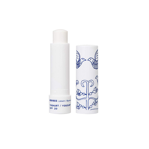 Korres Lip Balm SPF20 για Σκασμένα Χείλη Yogurt 4.5gr