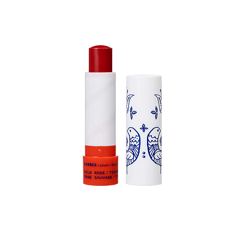 Korres Lip Balm για Σκασμένα Χείλη Wild Rose 4.5gr