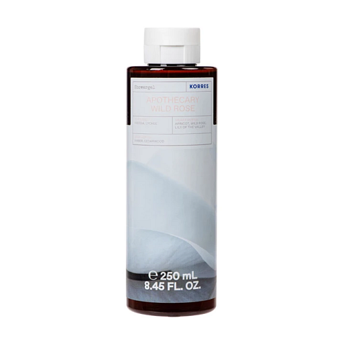 Korres Apothecary Wild Rose shower gel 250ml - Αρωματικό αφρόλουτρο με ενυδατικούς παράγοντες