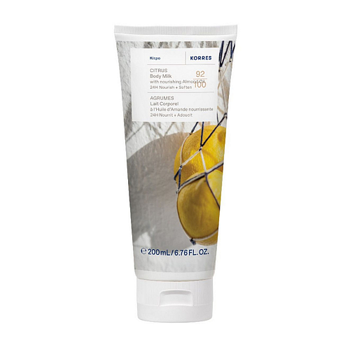 Korres Citrus Ενυδατικό Γαλάκτωμα Σώματος για Ξηρές & Ευαίσθητες Επιδερμίδες 200ml