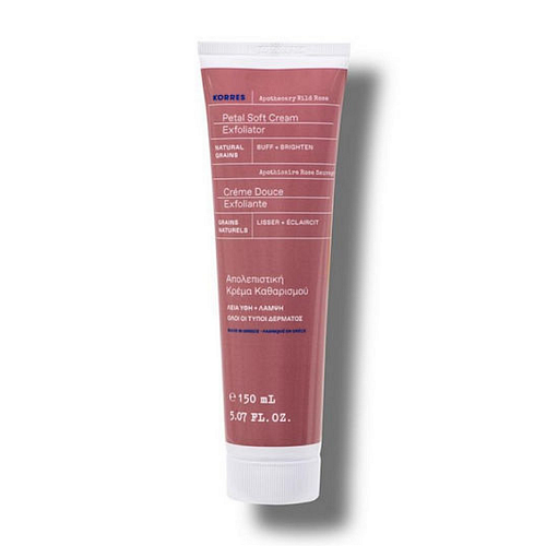 Korres Apothecary Wild Rose Petal Soft Απολεπιστικό & Καθαριστικό Προσώπου 150ml