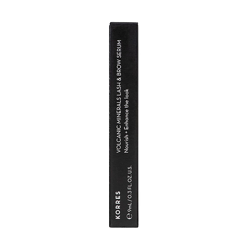Korres Volcanic Minerals Drama Boost Lash & Brow Serum Ορός για Βλεφαρίδες και Φρύδια για Πυκνότητα και Όγκο, 9ml