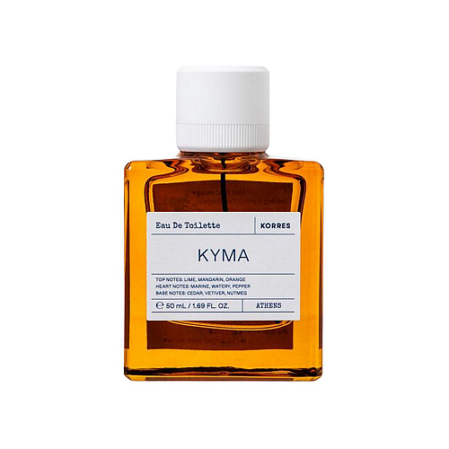 Korres Kyma Eau De Toilette Ανδρικό Άρωμα με Νότες Lime, Μανταρίνι & Πορτοκάλι, 50ml