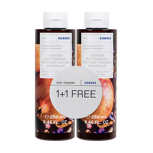 Korres Pomegranate Αφρόλουτρο 2x250ml
