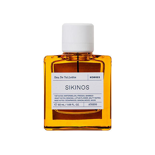 Korres Sikinos Eau De Toilette Γυναικείο Άρωμα με Νότες Από Καρπούζι & Φρέζια, 50ml