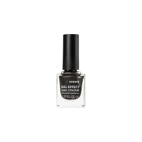 Korres Gel Effect Gloss Βερνίκι Νυχιών Μακράς Διαρκείας Moonstone Grey 96 11ml