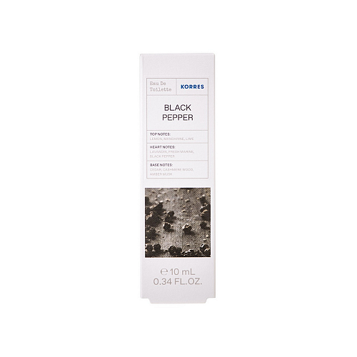 Korres Black Pepper Eau de Toilette 10ml