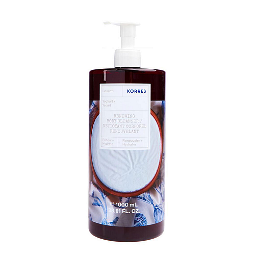 Korres Yoghurt Renewing Body Cleanser Αφρόλουτρο Γιαούρτι 1000ml