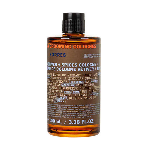 Korres After Shave Lotion Athenian Grooming Βέτιβερ & Μπαχαρικά με Αλόη 100ml