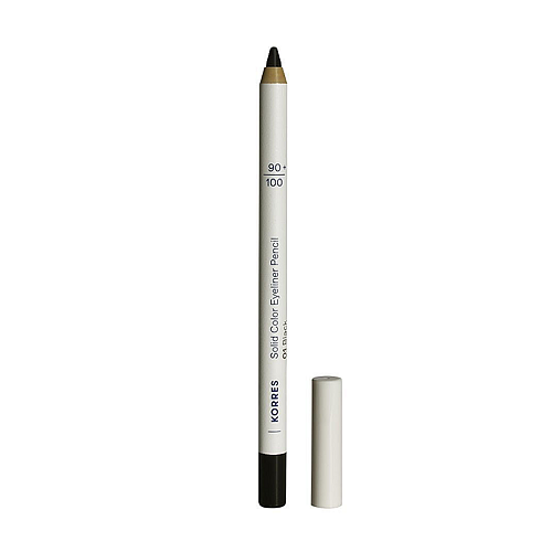 Korres Solid Color Μαλακό Μολύβι Ματιών 01 Black