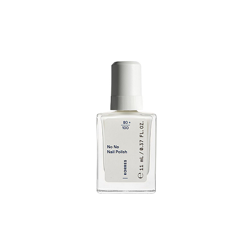 Korres No No Gloss Βερνίκι Νυχιών Μακράς Διαρκείας 02 Milky White 11ml