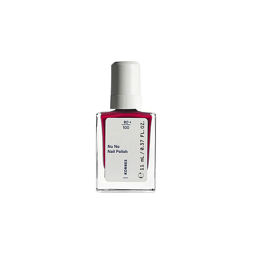 Korres No No Gloss Βερνίκι Νυχιών Μακράς Διαρκείας 48 Coral Red 11ml