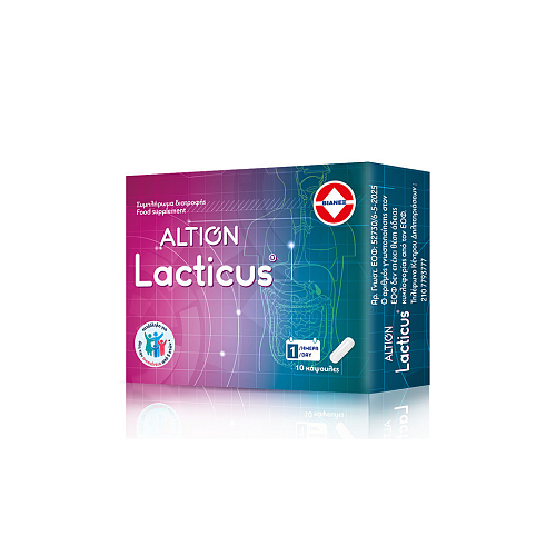 Altion Lacticus Συμπλήρωμα με Προβιοτικά 10 κάψουλες