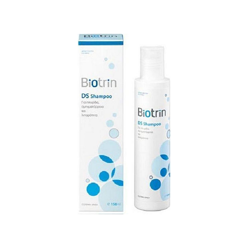 Target Pharma Biotrin DS Σαμπουάν κατά της Πιτυρίδας & της Σμηγματορροϊκής Δερματίτιδας για Λιπαρά Μαλλιά 150ml