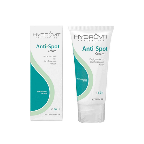 Target Pharma Hydrovit Anti-Spot 24ωρη Κρέμα Προσώπου για Ανάπλαση, Ατέλειες & Πανάδες με Βιταμίνη C 50ml