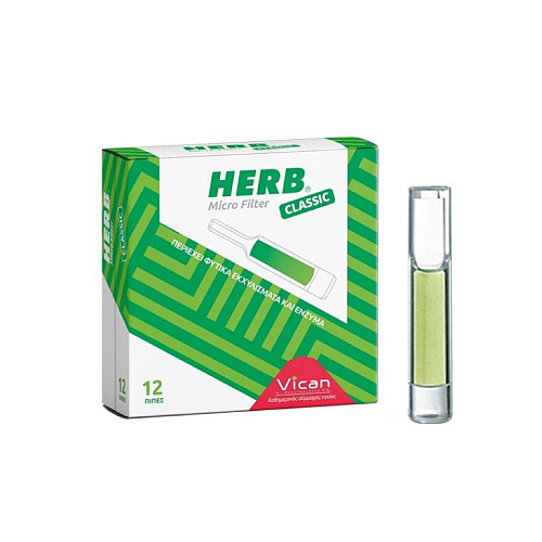 Vican Πίπες Τσιγάρων Herb Micro Filter 8mm 12τμχ