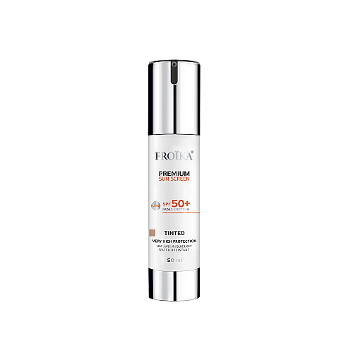 Froika Premium Sunscreen Αντηλιακή Κρέμα Προσώπου SPF50 με Χρώμα 50ml