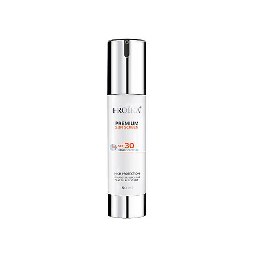 Froika Premium Sunscreen SPF30 Ectoin & Πολυδραστικοί Αντιοξειδωτικοί Παράγοντες για Ολιστική Αντιγηραντική Φωτοπροστασία, 50ml