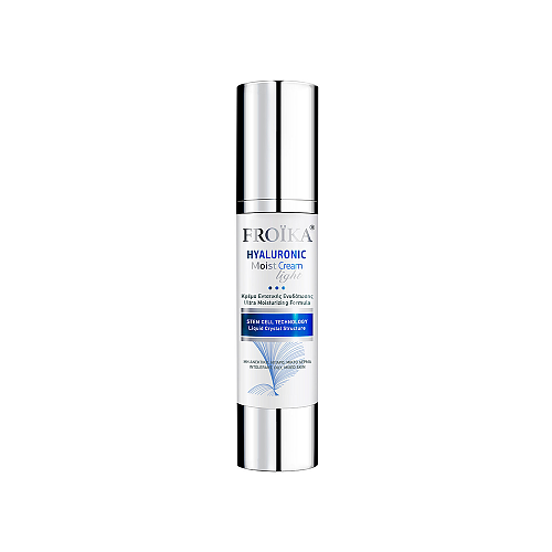 Froika Moist Light 24ωρη Κρέμα Προσώπου για Ενυδάτωση, Αντιγήρανση & Ρύθμιση Λιπαρότητας με Υαλουρονικό Οξύ 50ml
