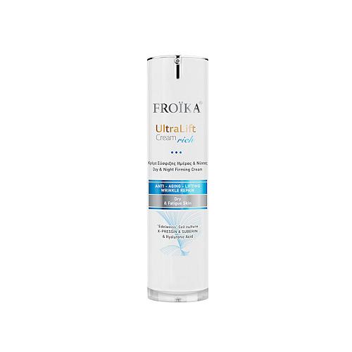 Froika UltraLift Rich 24ωρη Ενυδατική & Αντιγηραντική Κρέμα Προσώπου με Υαλουρονικό Οξύ & Πεπτίδια 50ml