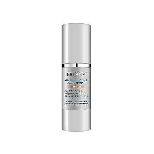 Froika Anti-Pigment Κρέμα Προσώπου Ημέρας με Χρώμα και SPF50 κατά των Πανάδων με Βιταμίνη C & Πεπτίδια 30ml