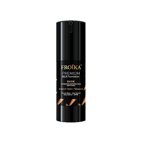 Froika Premium Silk Liquid Foundation SPF30 Dark 30ml