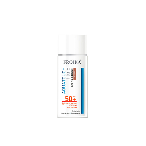 Froika Aquatouch Αντηλιακή Λοσιόν Προσώπου SPF50+ με Χρώμα 50ml