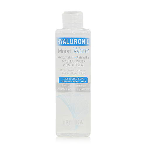 Froika Hyaluronic Moist Micellar Water Αφαίρεσης Μακιγιάζ Προσώπου, Ματιών & Χειλιών για Ακνεϊκές Επιδερμίδες 200ml