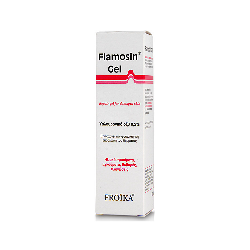 Froika Flamosin Gel Για Επούλωση Κατεστραμμένου Δέρματος για Εγκαύματα 40ml