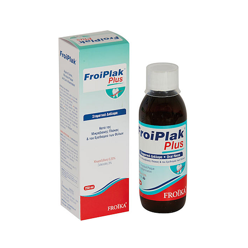 Froika Froiplak Plus Στοματικό Διάλυμα κατά της Πλάκας 250ml