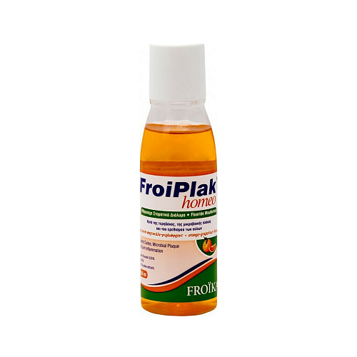 Froika Froiplak Homeo Orange-Grapefruit Στοματικό Διάλυμα για την Ουλίτιδα & κατά της Πλάκας 250ml