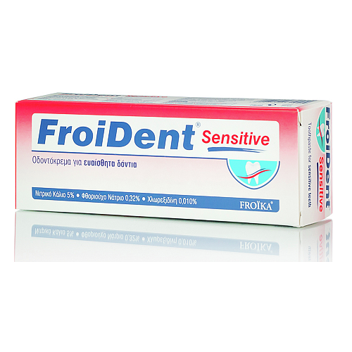 Froika Froident Sensitive Οδοντόκρεμα με Χλωρεξιδίνη για Ευαίσθητα Δόντια 75ml