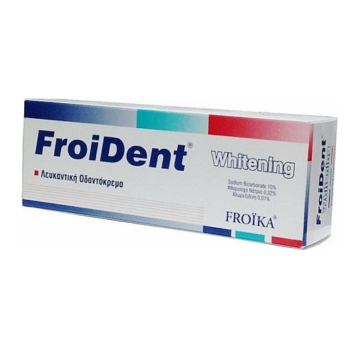 Froika Froident Whitening Οδοντόκρεμα με Χλωρεξιδίνη για Λεύκανση 75ml