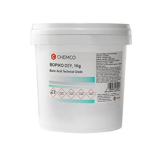 Chemco Acid Boric Technical Grade Σκόνη για Ψύλλους 1000gr