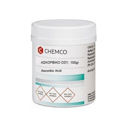 Chemco Ascorbic Acid Ασκορβικό Οξύ σε Σκόνη 100gr