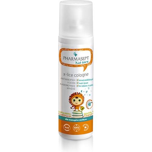 Pharmasept Λοσιόν για Πρόληψη Ενάντια στις Ψείρες Kid Care Tol Velvet School Cologne για Παιδιά 100ml