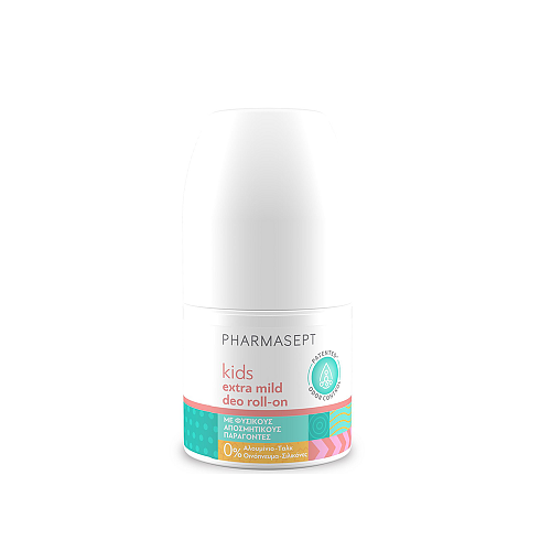 Pharmasept Kids Extra Mild Deo Roll-on Αποσμητικό για Παιδιά & Εφήβους, 50ml