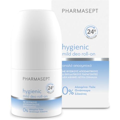 Pharmasept Hygienic Mild Αποσμητικό 24h σε Roll-On Χωρίς Αλουμίνιο 50ml